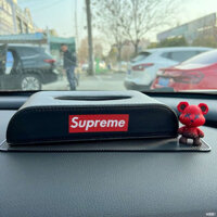 Hộp đựng khăn giấy ô tô gấu Giấy vệ sinh Hộp khăn giấy ô tô Vật dụng trang trí nội thất ô tô Sử dụn