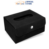 Hộp Đựng Khăn Giấy Trên Ô Tô Cao Cấp Sang Trọng Tặng Kèm Khăn Giấy Trong Hộp