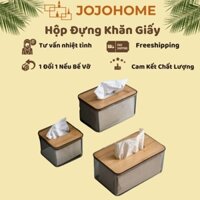 Hộp Đựng Khăn Giấy Trong Suốt Phong Cách Bắc Âu Cao Cấp