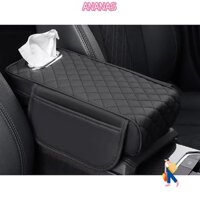 Hộp đựng khăn giấy tựa tay ô tô ANANAS, Hộp đựng khăn giấy bằng da PU Memory Foam Car Central Armrest Pad, Hộp đựng tay vịn, Hộp đựng tay vịn, Hộp đựng ghế tựa tay đa chức năng Phụ kiện ô tô