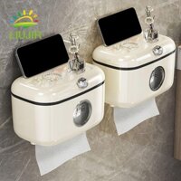 Hộp đựng khăn giấy vệ sinh LIUJIR Ánh sáng chống nước Nhà bếp sang trọng