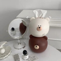 hộp đựng khăn giấy ☘️Freeship☘️ hình gấu cao cấp