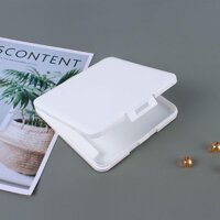 Hộp Đựng Khẩu Trang Chống Bụi Hộp Vuông - Trắng