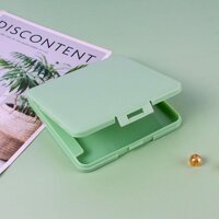 Hộp Đựng Khẩu Trang Chống Bụi Hộp Vuông - Xanh lơ