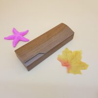 Hộp đựng kính cận thời trang  - Nâu gỗ