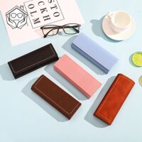 Hộp đựng kính đơn giản tươi mát phong cách retro chống rơi áp lực chống trượt Hộp đựng kính từ tính chống mài mòn