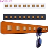 Hộp đựng kính râm BACK2LIFE, Giá trưng bày kính mắt treo tường bằng gỗ, Tiết kiệm không gian thời trang đầy màu sắc Móc treo kính tự dính Phòng tắm