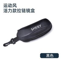 Hộp đựng kính râm dung tích lớn Hộp đựng kính nam Túi chống nén di động Sun Dây kéo thể thao cao cấp Lưu trữ mắt nữ