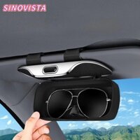 Hộp đựng kính râm ô tô SINOVISTA, Hộp đựng kính ô tô đa chức năng, Kính mắt chống sốc