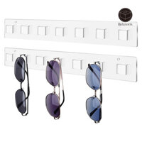 Hộp đựng kính treo tường Relaxorox Hộp đựng kính râm Cài đặt đơn giản Tiết kiệm không gian Giá đỡ kính râm Acrylic trong suốt