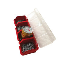 Hộp đựng linh kiện vít phân loại nhỏ, hộp lưu trữ, hộp phong cách, phụ kiện phần cứng điện tử, linh kiện nhựa nhỏ, nắp nghiêng