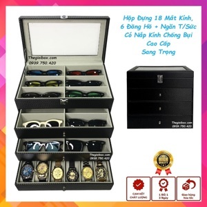 Hộp Đựng Mắt Kính - 18 Chiếc