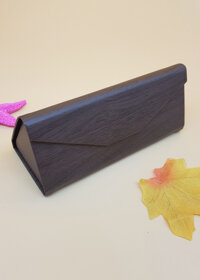 Hộp đựng mắt kính thời trang - Nâu Coffe