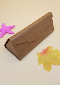 Hộp đựng mắt kính thời trang - Nâu Gỗ