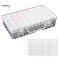 Hộp đựng máy khoan 32 lưới, Hộp lưu trữ hạt thêu có nhãn