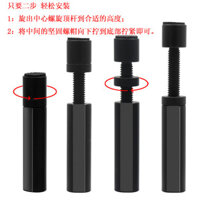 Hộp đựng máy tính để bàn Hộp đựng thẻ đồ họa Mini có thể thu vào Giá đỡ thanh hỗ trợ chống đóng băng 0kg Núm nhôm hàng đầu