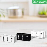 Hộp đựng máy tính để bàn Acrylic Flatware Dao kéo Hộp đựng dao kéo cho nhà bếp cho bữa tiệc tại nhà