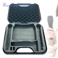 Hộp đựng micro Sân khấu di động có tay cầm Mic Organizer Hộp xốp cứng