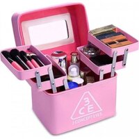 Hộp Đựng Mỹ Phầm Dụng Cụ Trang Điểm Cầm Tay 3CE