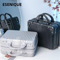 Hộp Đựng Mỹ Phẩm ESENIQUE, Vali Du Lịch Mini, Bán Hàng Nóng 14 inch Hành Lý Trang Điểm Tay Cho Nữ