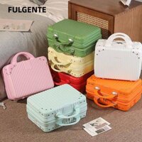 Hộp đựng mỹ phẩm FULGENTE, Vali du lịch Mini, Bán hàng nóng tay 14 inch Trang điểm dành cho nữ