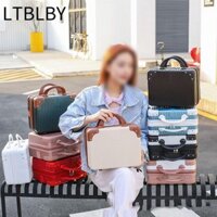 Hộp đựng mỹ phẩm LTBLBY, Vali du lịch Mini 14 inch, Bán hàng hấp dẫn Hành lý du lịch cầm tay cho nữ