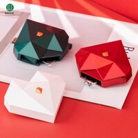 Hộp đựng nhẫn cầu hôn WDFQW Hộp trưng bày trang sức thanh lịch Đám cưới