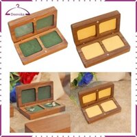 Hộp đựng nhẫn gỗ Nhẫn trưng bày Hộp đựng đồ trang sức thiết kế cổ điển
