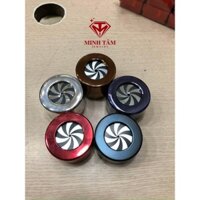 Hộp đựng nhẫn hình tròn xoáy mở nắp cao cấp-Minh Tâm Jewelry