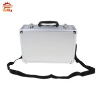 Hộp đựng nhôm, Bạc có dụng cụ tạo bọt Hộp đựng du lịch cho JR, 35x23x12cm