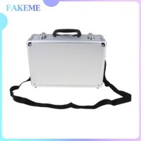 Hộp đựng nhôm, Bạc có dụng cụ tạo bọt Hộp đựng du lịch cho JR, 35x23x12cm