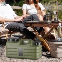 Hộp đựng nước cắm trại 5L có bình đựng nước Spigot Bình làm đầy rộng mở 31x13.5x17cm cho đồ dùng