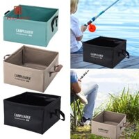 Hộp đựng nước thùng HILABEE Đa năng có thể tái sử dụng có tay cầm Hộp đựng nước gấp cho du lịch khẩn cấp Rvs chèo thuyền đi bộ đường dài