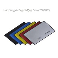 Hộp đựng ổ cứng 2.5" HDD BOX ORICO 2588US3 (Bạc/ Đỏ/Xanh)