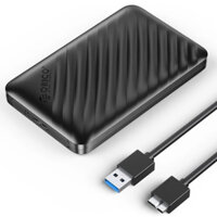 Hộp Đựng Ổ Cứng 2.5" SSD/HDD SATA 3 USB 3.0 - ORICO 2521U3-V1-BK - Hàng Chính Hãng