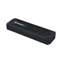 Hộp đựng ổ cứng/ Box ổ cứng TS-CM10G Transcend cho SSD M.2 PCIe/SATA (Đen)