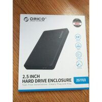 Hộp đựng ổ cứng Laptop, SSD 2.5 HDD Box Orico 2577U3 USB 3.0 đen