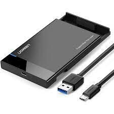 Hộp đựng ổ cứng SATA cổng USB-C 3.1 cao cấp Ugreen 50743
