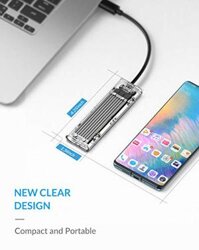 Hộp đựng ổ cứng SSD M2 NVMe Orico (TCM2-C3) (2230/2242/2260/2280/USB3.1/Type C)