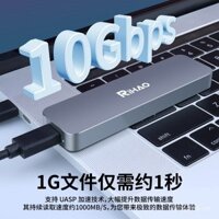 Hộp đựng ổ đĩa thể rắn RiHao M.2 NVMe sang Type-C, đọc SATA ngoài, ổ SSD M2 phổ thông Thunderbolt 3
