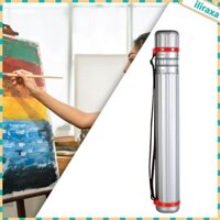 Hộp đựng ống áp phích có thể mở rộng mở rộng từ 25 '' đến 41 '' Nghệ thuật áp phích Ống vận chuyển cho giấy Tác phẩm nghệ thuật Bản vẽ Cuộn áp phích