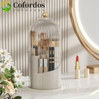 Hộp đựng phấn mắt COFORDOS, có nắp chống nước 360° Hộp đựng cọ trang điểm xoay, Hộp đựng mỹ phẩm bằng nhựa đa chức năng