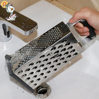 Hộp đựng phô mai Máy thái rau củ bằng thép không gỉ Máy hủy thực phẩm 4 mặt Tiện ích hữu ích cho nhà bếp JP2HY