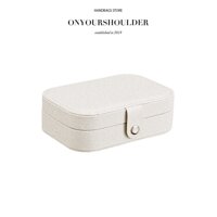 Hộp đựng phụ kiện nhiều màu trắng, đen, hồng, Accessory Box cho cô nàng sành điệu Onyourshoudler