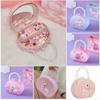 HỘP ĐỰNG PHỤ KIỆN TRANG SỨC KẸP TÓC, VÒNG CỔ MINKBABY CHO BÉ