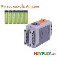 Hộp đựng pin AA 8881 và pin sạc Amazon AA