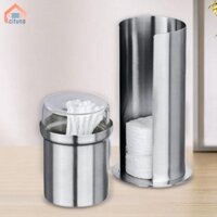 Hộp đựng Qtip Hộp đựng kẹo hai lớp Trang trí nội thất Bóng bông chống bụi