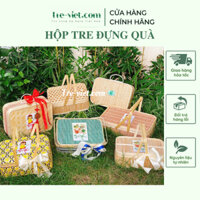 Hộp Đựng Quà Tết - Giỏ Quà Tết - Hộp Vali Tre - Giỏ Picnic Tre - Bamboo Picnic Basket