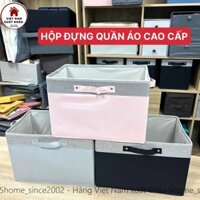 Hộp Đựng Quần Áo Cao Cấp Chất Vải Oxfort 600D Loại Mới Hàng Đẹp (Storage Box)