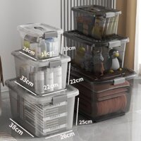 Hộp đựng quần áo, hộp đựng quần áo trong suốt, hộp hoàn thiện bằng nhựa có nắp, hộp đựng dày